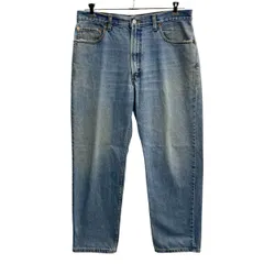 Levi's 550 デニムパンツ W36 ライトブルー リーバイス ジップアップ リラックスフィット 紙タグ アメカジ デニム ジーンズ 2604-337