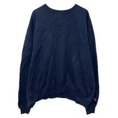 メキシコ製 Champion 無地スウェット トレーナー XL ネイビー チャンピオン プルオーバー 無地トレーナー スウェット 春秋物 a804-5632