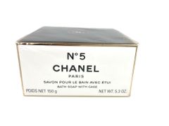 미사용 필름 미개봉 샤넬 CHANEL NO.5 사본 비누 목욕 소프 케이스 포함 150g 무료 배송