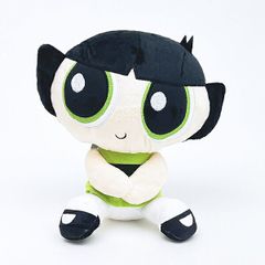 파워 퍼프 걸스 버터 컵 주름 봉제 인형 파와 퍼프