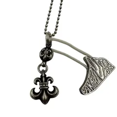 CHROME HEARTS クロムハーツ 1ボール BSフレア チャーム ネックレス