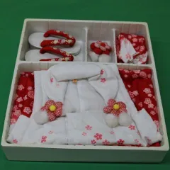 七五三 3歳 着物 晴れ着 セット② 訳あり 装飾破損 腰紐欠品