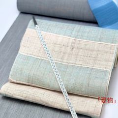 名古屋帯 夏用 涼彩 金銀糸 半円 格子文様 美品 - メルカリ