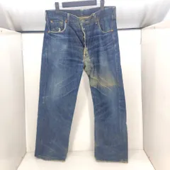 05w20507 リーバイス Levi's  702 赤耳 ボタンフライ シンチバック J22  メンズ  L36   デニムパンツ  コットン  【中古品】