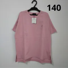 半袖Tシャツ　ロゴ　ピンク　140cmのサムネイル