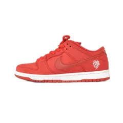 ナイキ エスビー NIKE SB Girls Don't Cry Dunk Low Pro QS Red VERDY ガールズドントクライ ダンク ロー プロ スニーカー US7.5 赤 レッド BQ6832-600 ■GY51