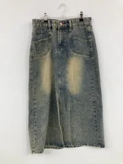 Fashion jeans ファッションジーンズ デニムスカート M ブルー