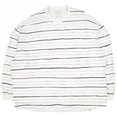 Stripes For Creative ストライプフォークリエイティブ S.F.C 25SS SUPER BIG MIX SIDE STRIPES LS TEE スーパービッグミックスサイドストライプロングスリーブTシャツ XL WHITE 長袖 ボーダーのサムネイル