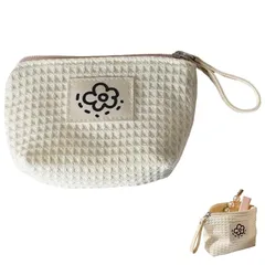 【新品】 BOJIDO 化粧ポーチ 収納ポーチ メイクポーチ 小銭入れ 収納バッグ おしゃれ 可愛い 軽量 携帯に便利 化粧品収納 小物入れ 出張・旅行用（ホワイト） 0