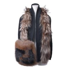 GUCCI フォックスファー付き GG柄 シルク混 ストール マフラー - メルカリ
