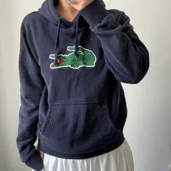 4 ラコステ LACOSTE ネイビー WHO Tシャツ
