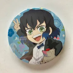 【N5】鬼滅の刃 ANIPLEX+受注生産限定 鬼滅祭オンライン アニメ弐周年記念祭 ランダム缶バッジ デフォルメイラストver. 嘴平伊之助