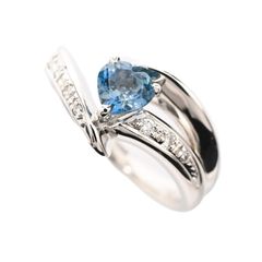 TASAKI サンタマリアアクアマリン1.76ct D0.10ct リング - メルカリ