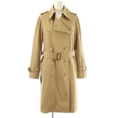 グリーンレーベルリラクシング ユナイテッドアローズ green label relaxing トレンチコート ミドル 36 ベージュ /AT ■OS