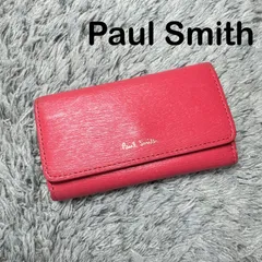 Paul Smith ポールスミス キーケース レザー ピンク系