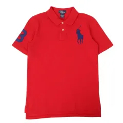 ポロ ラルフローレン レッド ビッグポニー 半袖 カラーTシャツ