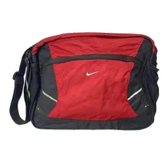 ナイキ NIKE 90s ショルダーバッグ オールド ヴィンテージ スウォッシュ ナイロン レッド ■GY99