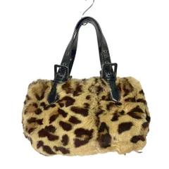 creation lusset ハンドバッグ ミニボストン アニマル柄 ベージュ ■GY99