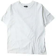 良品 A.P.C. アーペーセー Tシャツ パックT カットソー 半袖 ロゴ 刺繍 25222-1-90301 サイズXL 白 ホワイト メンズ レディース 古着 中古 USED
