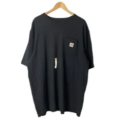 カーハート carhartt ルーズフィット Tシャツ オーバーサイズ カットソー 半袖 XL ブラック