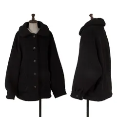 ビアズリーBEARDSLEY ボアブルゾン 黒M位のサムネイル