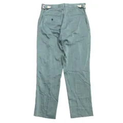 TOGA VIRILIS トーガビリリース メタルバックル パンツ スラックス 2タック 緑 グリーン メンズ 古着 中古 USEDのサムネイル