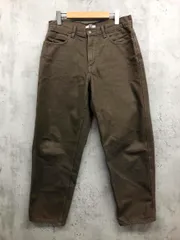 UNIQLO ユニクロ リラックスフィットジーンズ デニムパンツ size30（76?）/カーキ系 ■■ レディース