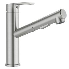 IKEA エルマーレン キッチン水栓 混合栓 ホース引出し式 ステンレス
