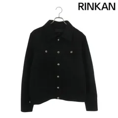 クロムハーツ  CLASSIC JEAN/クラシックジーン 袖フローラルレザーパッチクロスボールボタンデニムジャケット メンズ Lのサムネイル