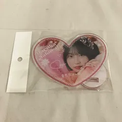 中古 CUTIE STREET 桜庭遥花 アクリルスタンド ラッフルくじ B賞 ハート型アクリルスタンド  YL4040 c117