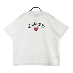 サイズ：LL CALLAWAY キャロウェイ  ハイネック 半袖Tシャツ  ホワイト系 [240101665178] ゴルフウェア レディース ストスト