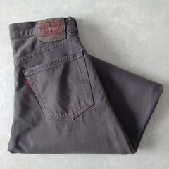 ■古着 Levi's 505ジーンズ デニムパンツ REGULAR FIT チャコール 08年製 W32L29【L5997】