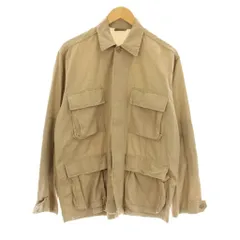 ロスコ ROTHCO ミリタリージャケット シャツジャケット 薄手 コットン S ベージュ 1227-0429-KP-0704 /KU