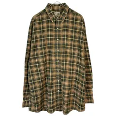 L.L.Bean エルエルビーン ボタンダウン 長袖シャツ アウトドア チェック マルチカラー(メンズ L)中古 古着 X9393