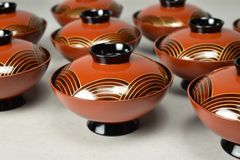 輪島塗 吸物椀 お椀 蓋付 漆器 漆芸 能登 武田漆器店 10客セット 共箱