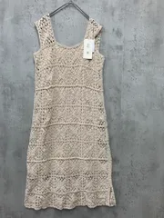 新品 Bab バブ 5410282 クロシェロング ワンピース sizeXS/エクリュ ■◆ レディース