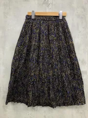 ADAM ET ROPE' アダムエロペ gac-2707-b マルチカラープリーツ 柄 スカート sizeF/マルチカラー ■◇ レディース