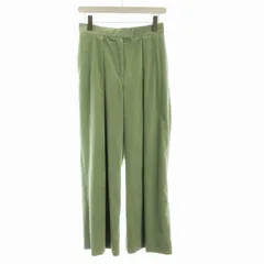 マルティニーク martinique ワイドパンツ コーデュロイ フルレングス 1 緑 グリーン A0398FP439 /RO