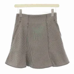 スナイデル SNIDEL スカート 0 白 ホワイト 黒 ブラック ミニ丈 フレア /LP