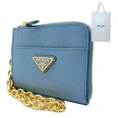 2026年最新】PRADA カラー：ブルー系 レディース 二つ折り財布の人気