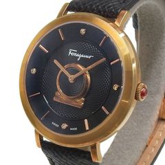 新品未使用】Ferragamo フェラガモ メンズ 腕時計 クォーツ 箱 保 