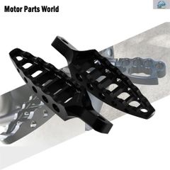 オートバイ用 CNC フットレスト フットペグ 45度 オスマウント フットペグ ペダル ブラック ハーレー スポーツステ ダイナ ソフテイル ツー