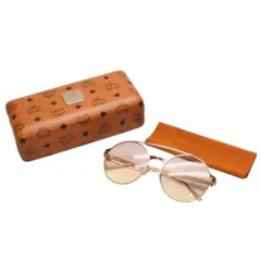 新品同様 MCM エムシーエム ラウンド サングラス アイウェア MCM124S 730 サイズ58□19 140 ゴールド ブラウン グラデーション 中古 4a000792のサムネイル
