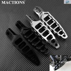 2個入り オートバイ用 CNC 45度オスマウント フットレスト フットペグ ハーレー スポーツスター 883 1200 ツーリング 93-2023 ダイナ ソフ