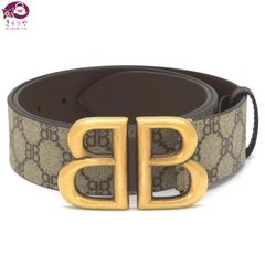 コラボ バレンシアガ グッチ ベルト BBバックル 85 ♢R様専用♢ - メルカリ