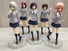 BanG Dream! Afterglow School Days フィギュア 5体セット それぞれ汚れありのサムネイル
