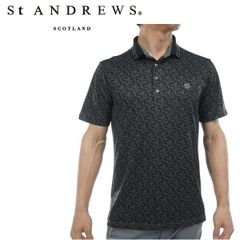 ST ANDREWS 花柄 半袖 ポロシャツ L 日本製 総柄 ST ANDREWS 花柄 半袖 ポロシャツ L 日本製 総柄 - メルカリ