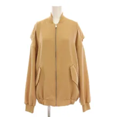 ザラ ZARA オーバーサイズ ボンバージャケット ブルゾン XS S ベージュ /YM