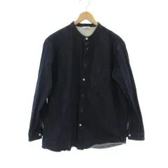アーバンリサーチ ドアーズ URBAN RESEARCH DOORS デニムシャツ 長袖シャツ M インディゴ ネイビー /JP