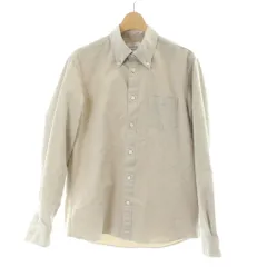 ユナイテッドトウキョウ UNITED TOKYO シャツ 2 ベージュ ボタンダウン 無地 長袖 /AP
